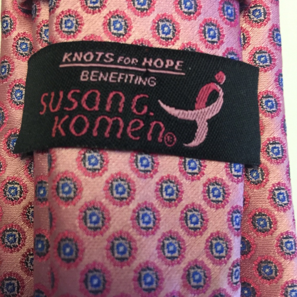 Breast Cancer Awareness Tie